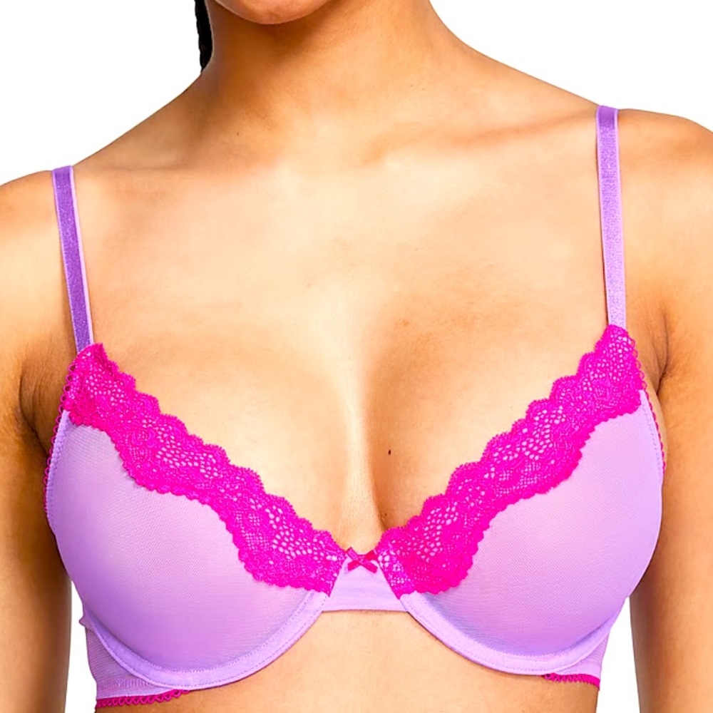 WOW* SALE* NEW*Victoria’s Secret Pink/Purple Bra SALE 38ddd
